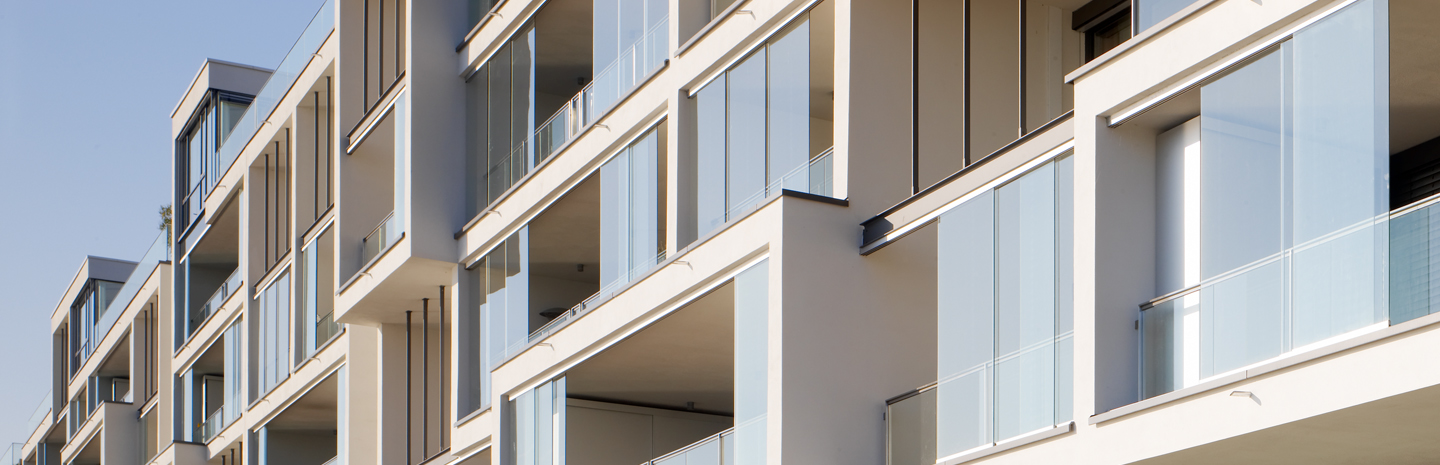 [Translate to Englisch:] Fassade Wohnhaus, Neubau